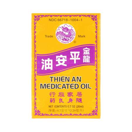GOLD DRAGON BRAND Thien An (Ping An) Medicated Oil 20ml - Tak Shing Hong