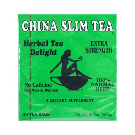  China Slim Tea Extra Strength For Men and Women 72 Tea Bags :  Ginseng Herbal Teas : Grocery & Gourmet Food