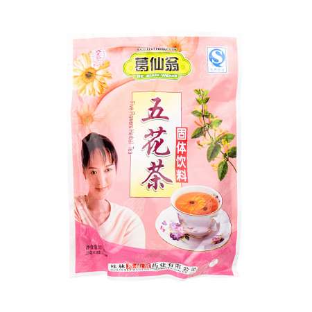 葛仙翁 五花茶 固体饮料 160g