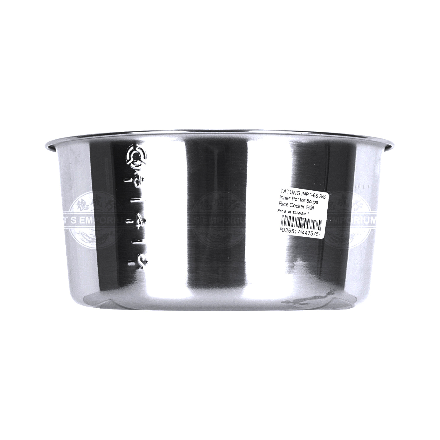 TATUNG Inner Pot For 6cups Rice Cooker INPT6S Tak Shing Hong