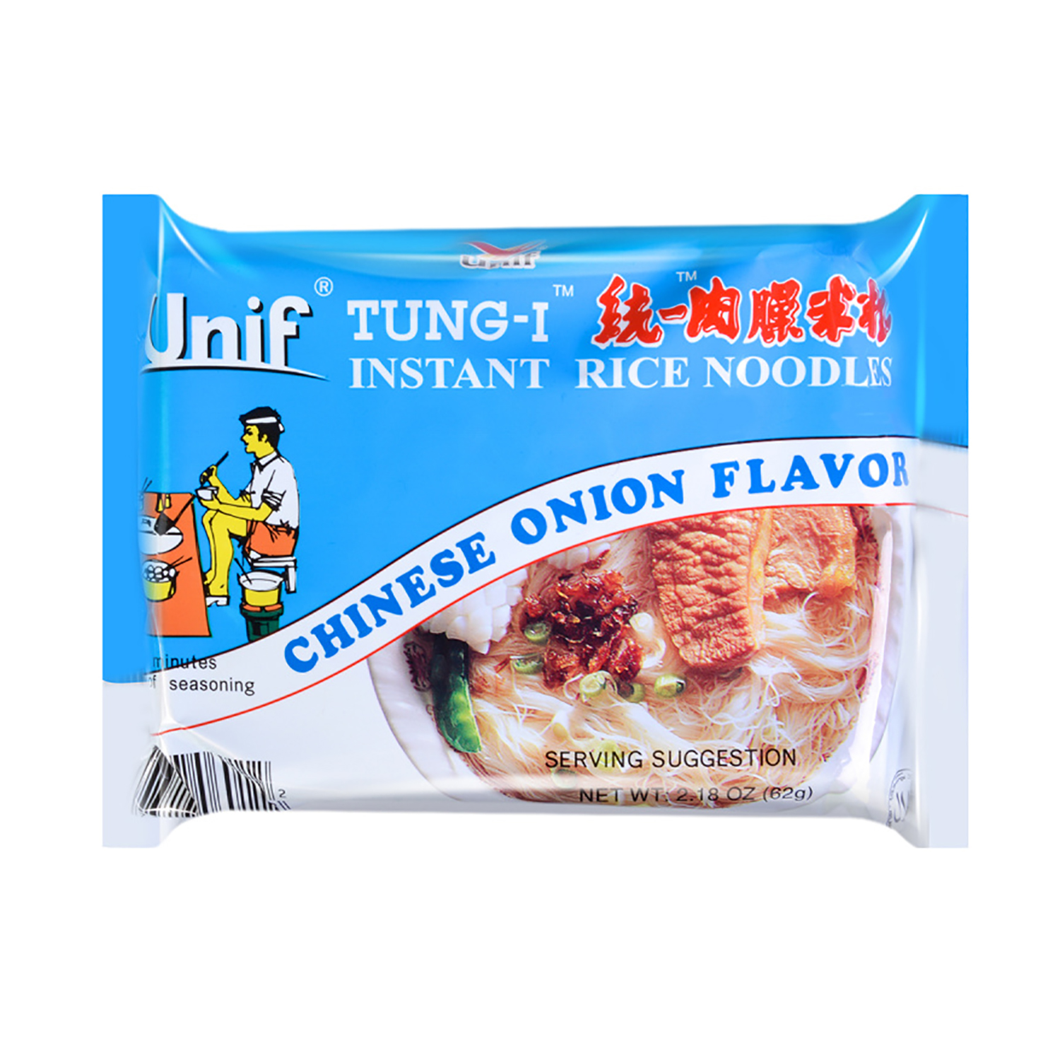 TUNGI Instant Rice Noodle Chinese Onion Flavor 62g Tak Shing Hong