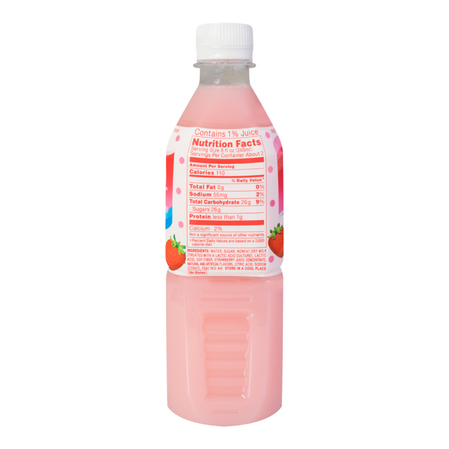 CALPICO NonCarbonated Soft Drink, Strawberry Flavor 500ml Tak Shing Hong