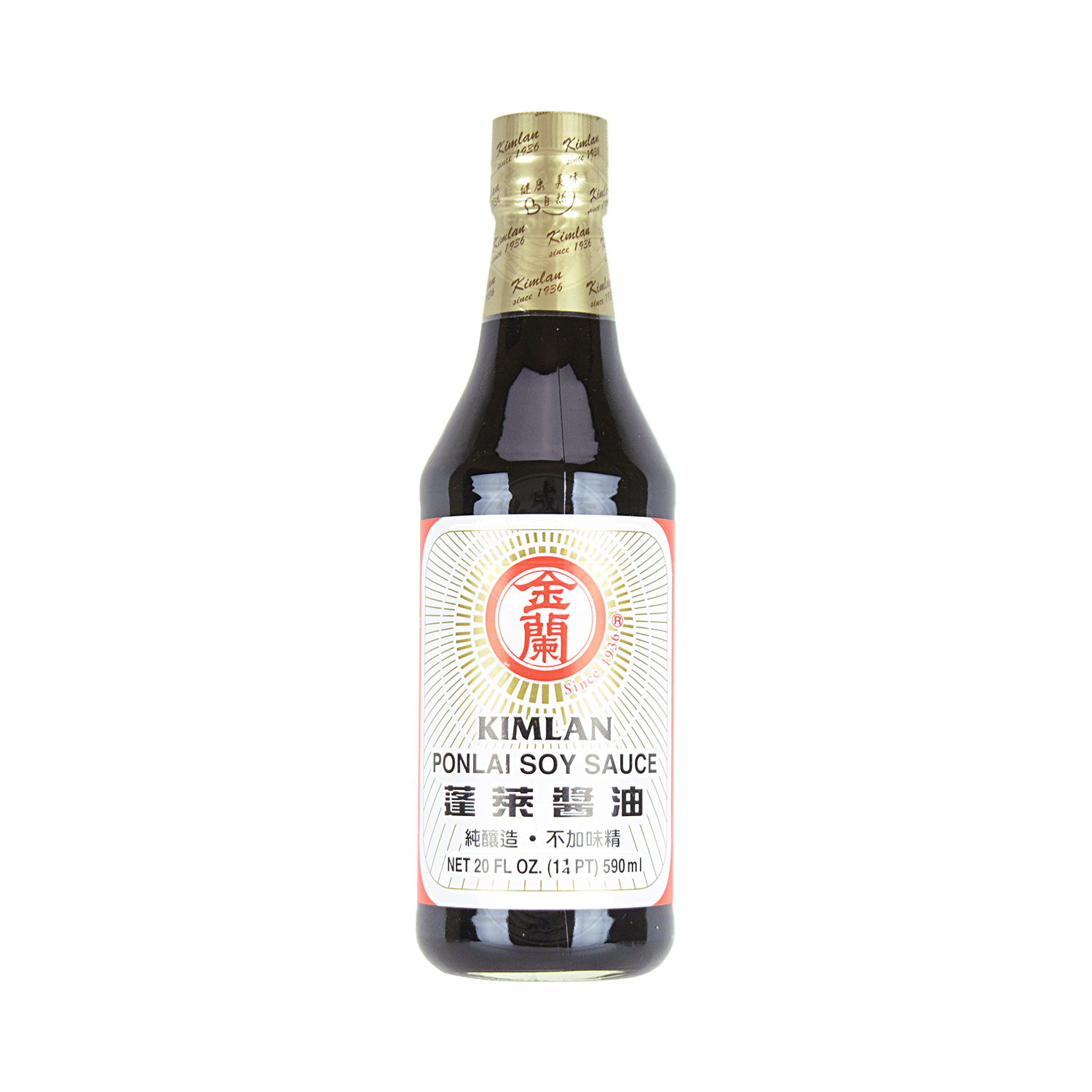 KIMLAN Ponlai Soy Sauce 20oz Tak Shing Hong