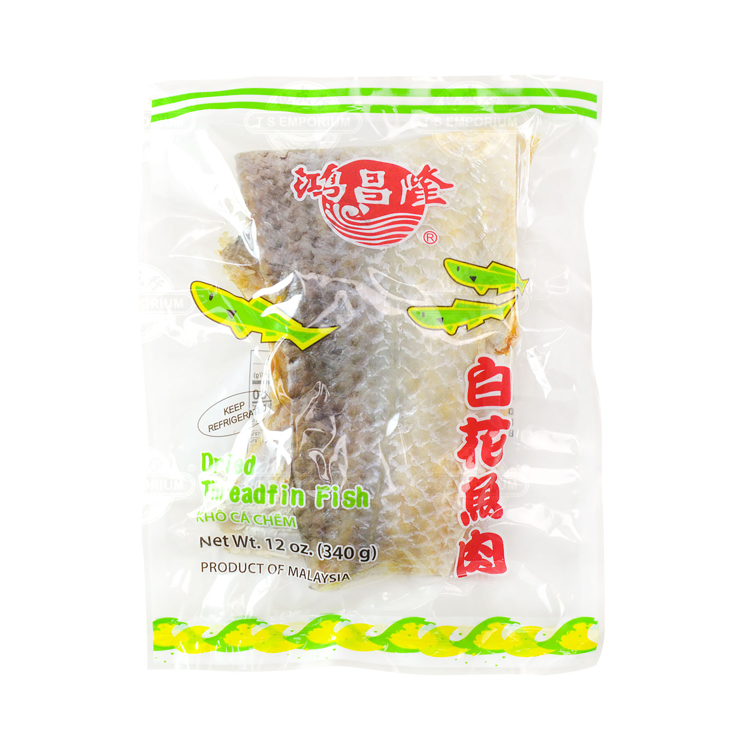 HONG CHANG LONG Dried Threadfin Fish 340g Tak Shing Hong
