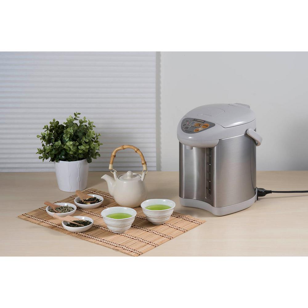 ZOJIRUSHI Water Boiler & Warmer, Silver Gray 3.0L (CDJWC30HS