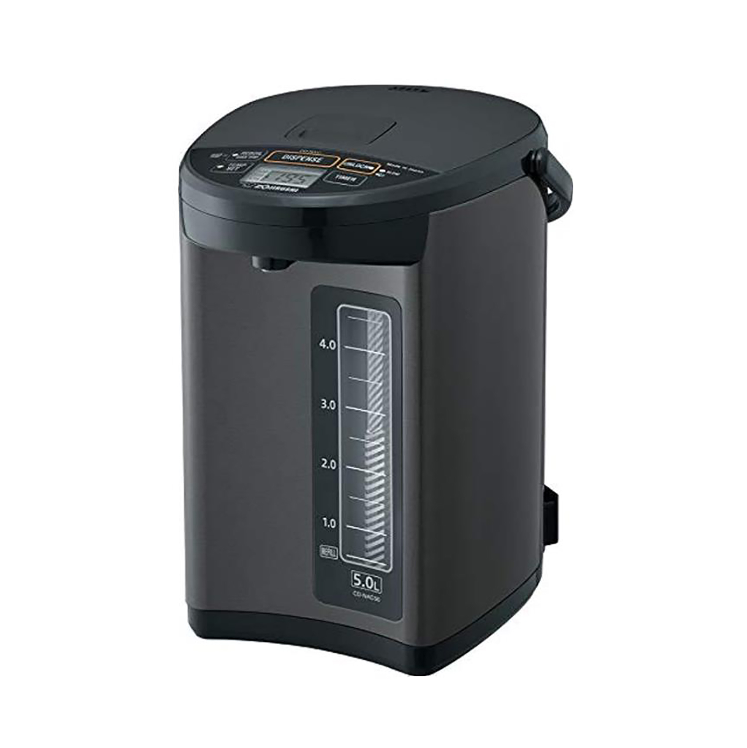 ZOJIRUSHI Water Boiler & Warmer Metallic Black, 4.0L (CDNAC40