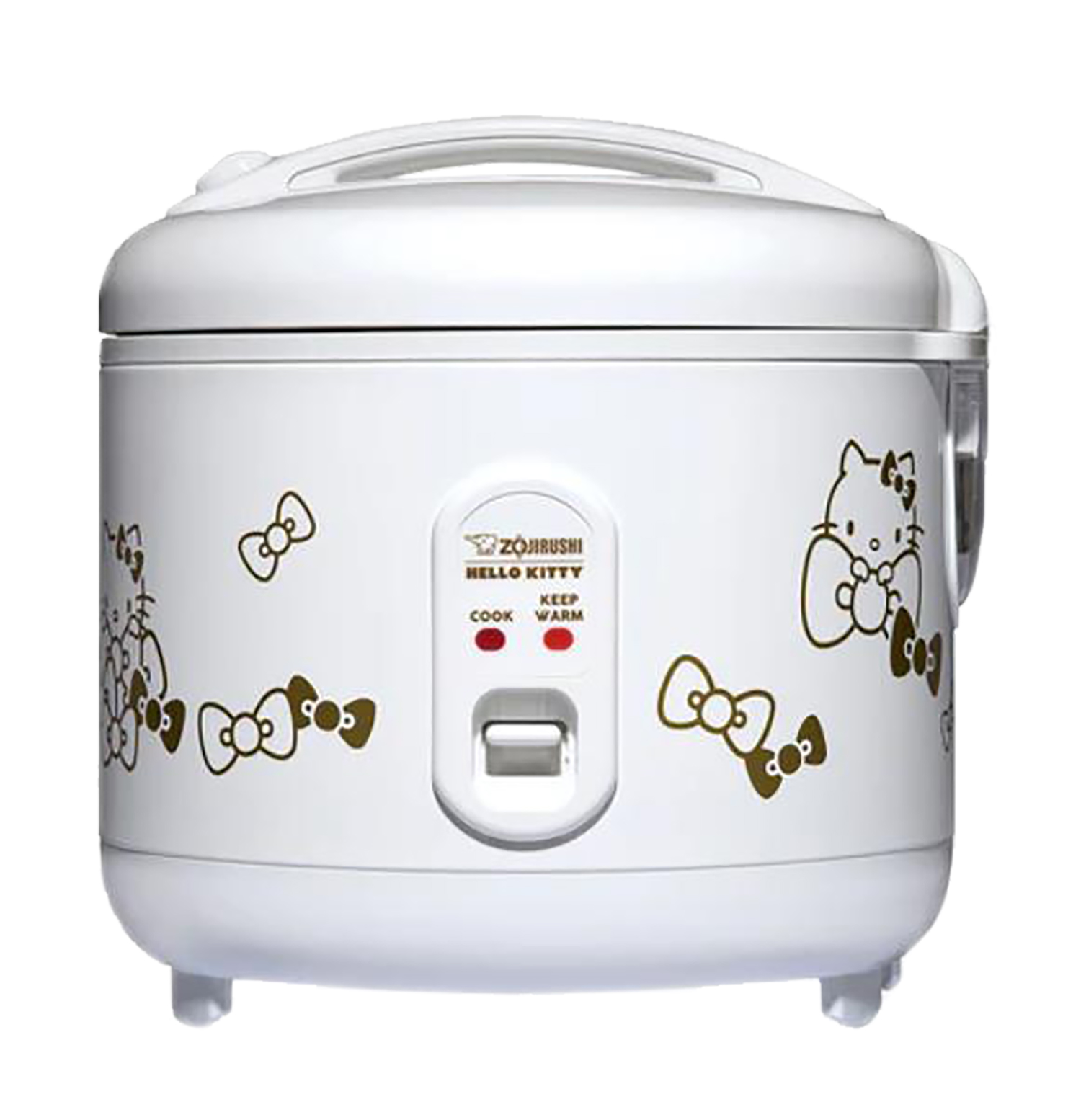 ZOJIRUSHI Hello Kitty Automatic Rice Cooker & Warmer White, 5.5cups (NSRPC10KTWA) Tak