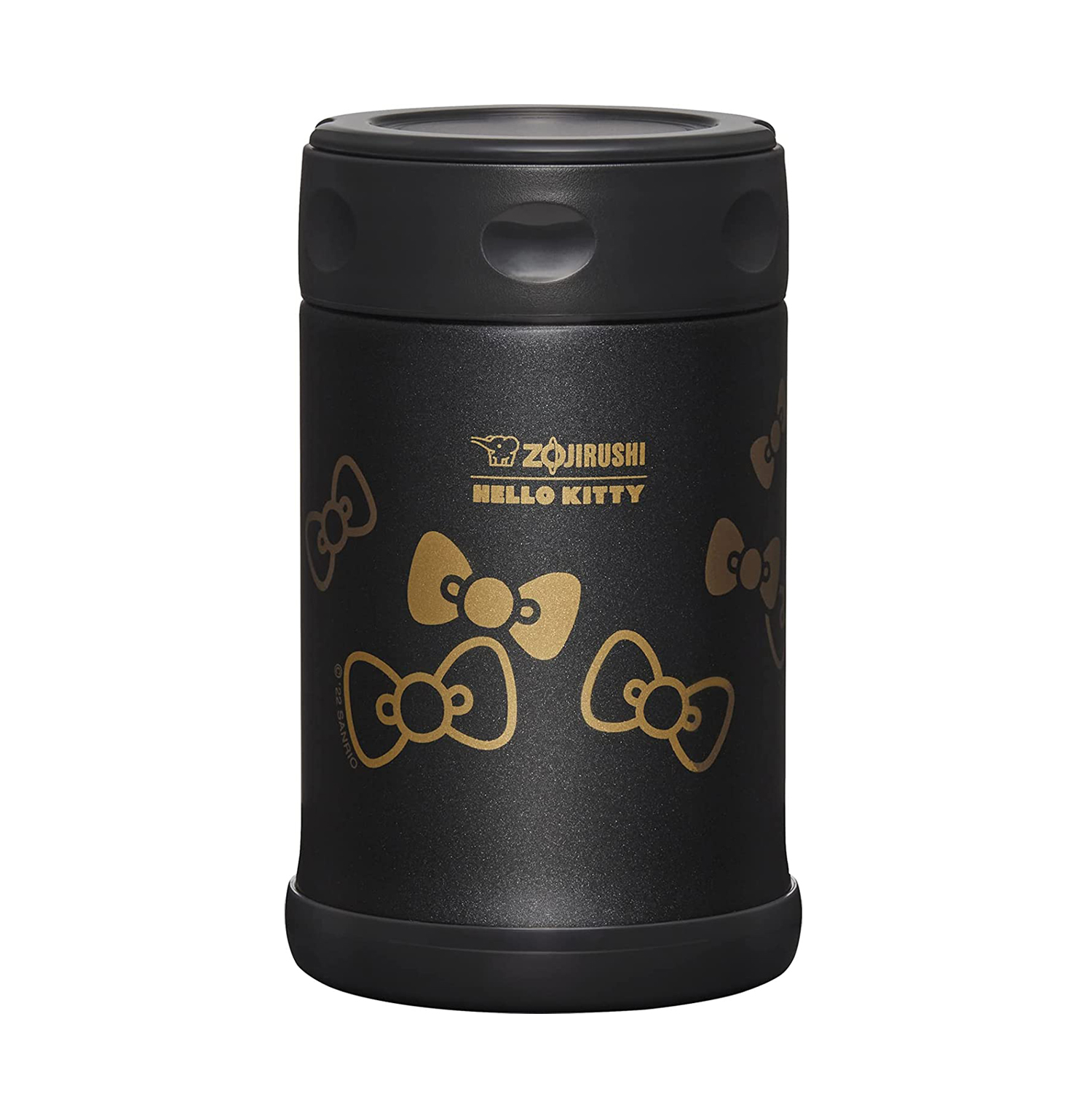 ZOJIRUSHI Hello Kitty Collection Stainless Steel Food Jar Black 17oz