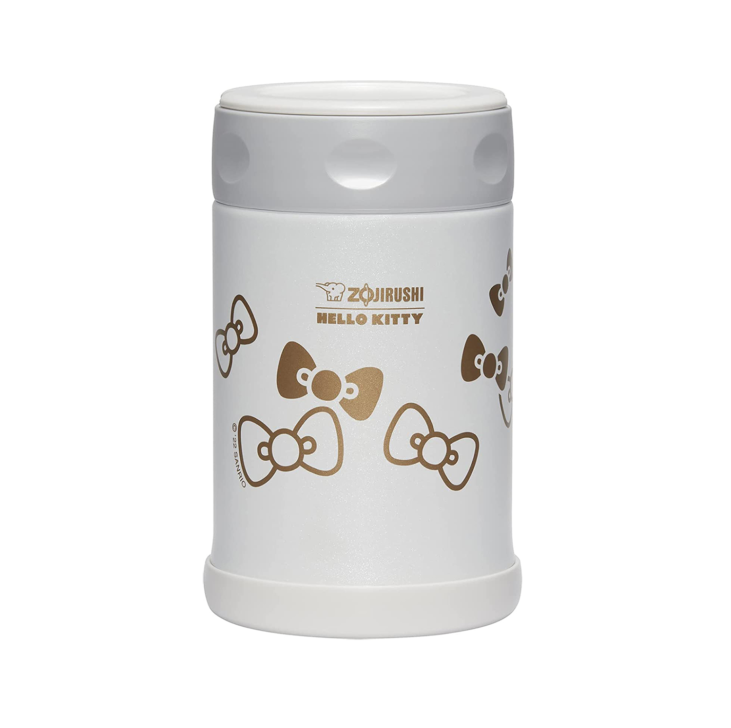 ZOJIRUSHI Hello Kitty Collection Stainless Steel Food Jar White 17oz