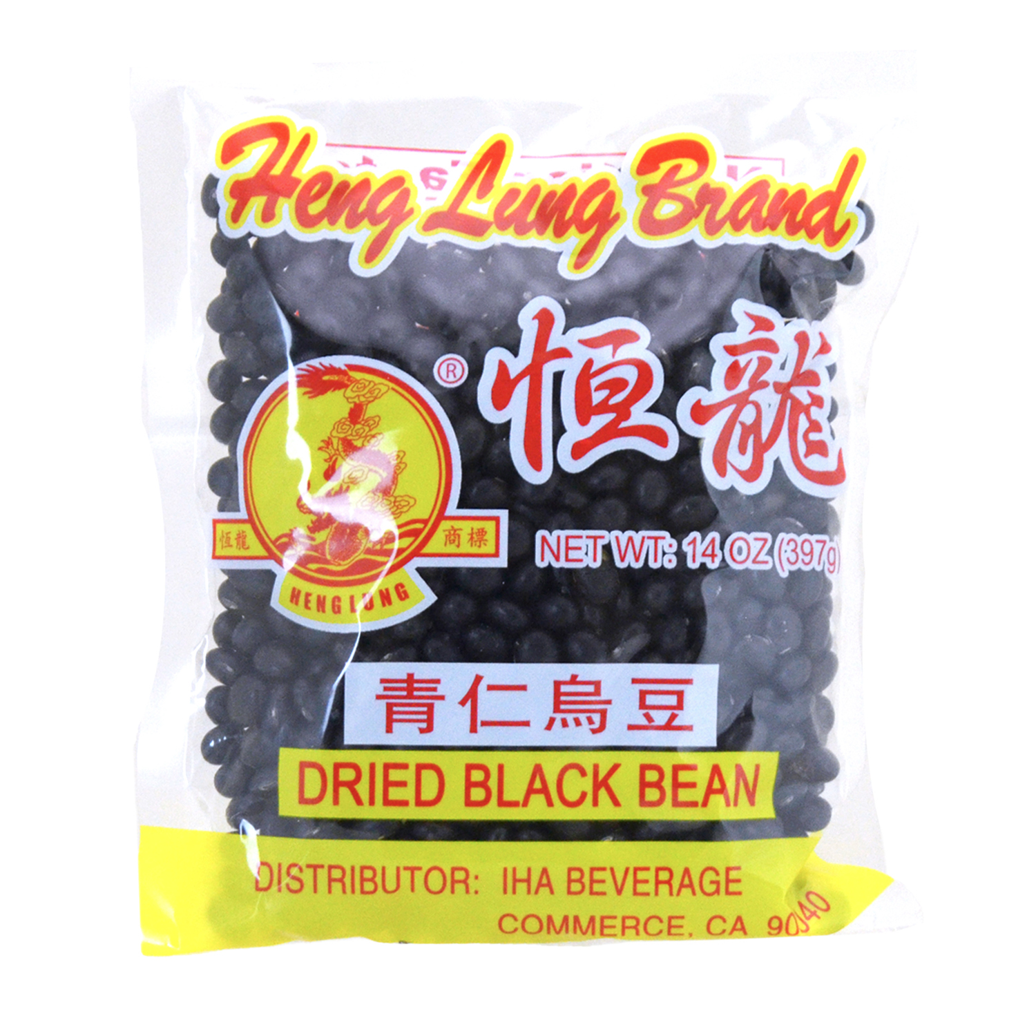 HENGLUNG Dried Black Bean 397g Tak Shing Hong