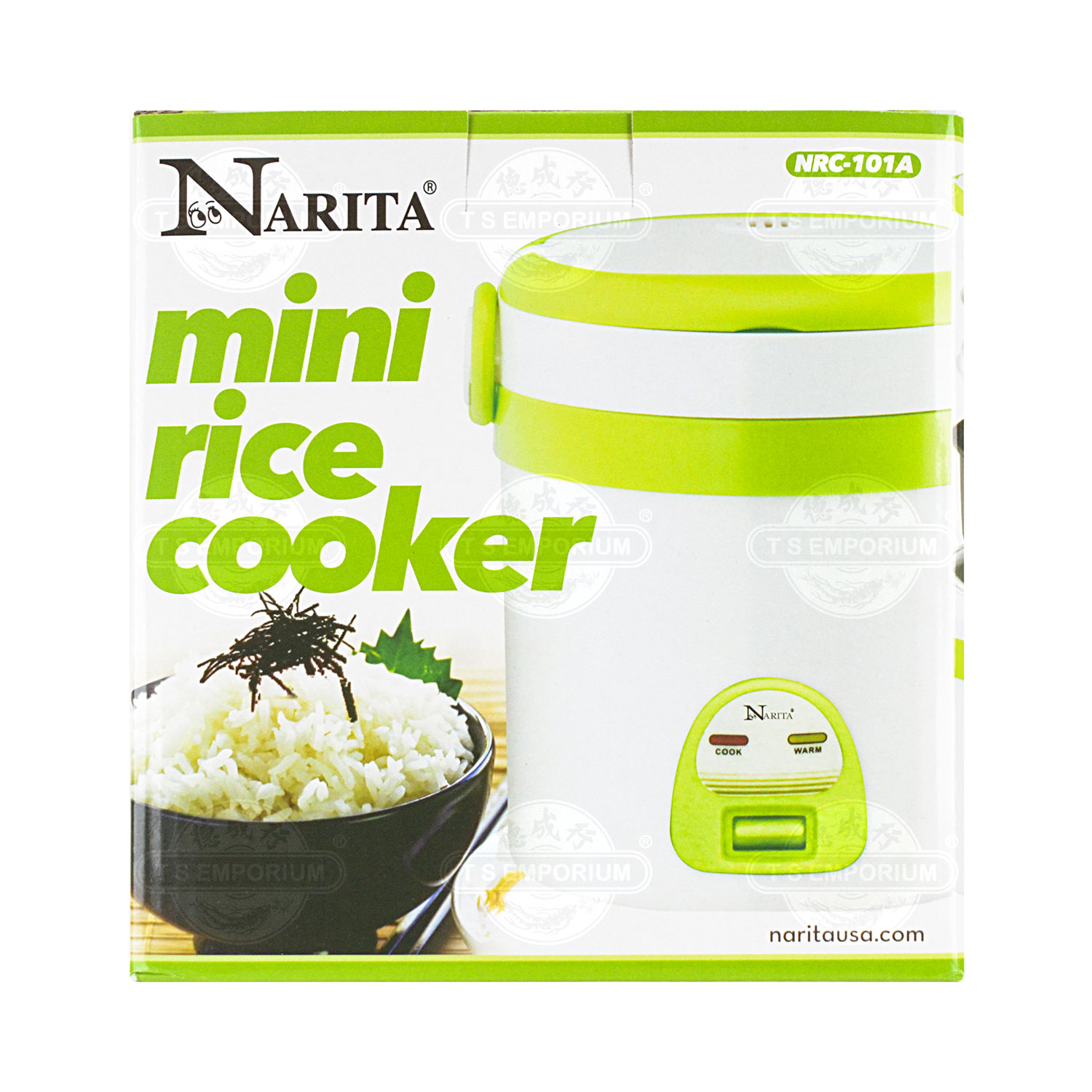 NARITA 1.5 Cups Mini Rice Cooker NRC101A Tak Shing Hong