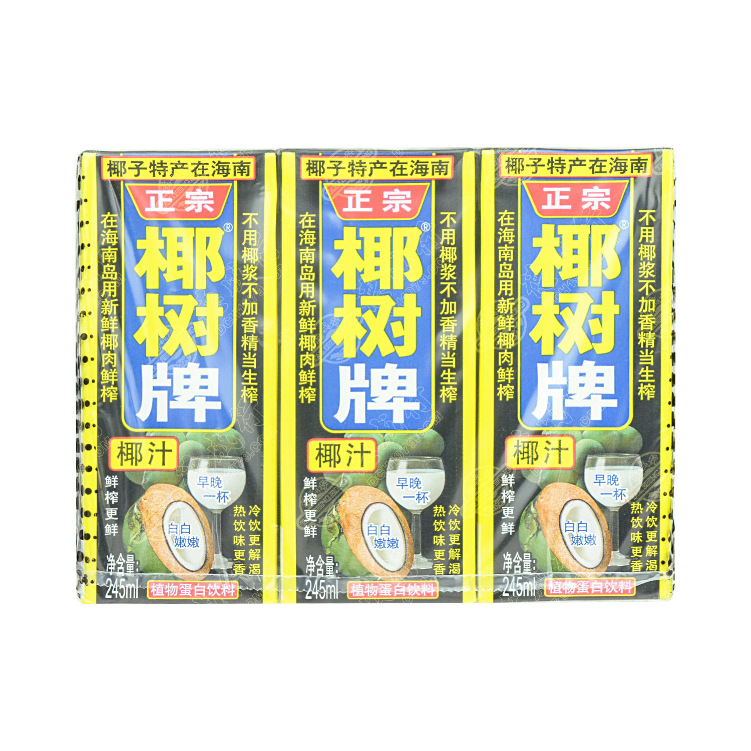 COCONUT PALM BRAND Coconut Juice 245ml*6Boxes Tak Shing Hong