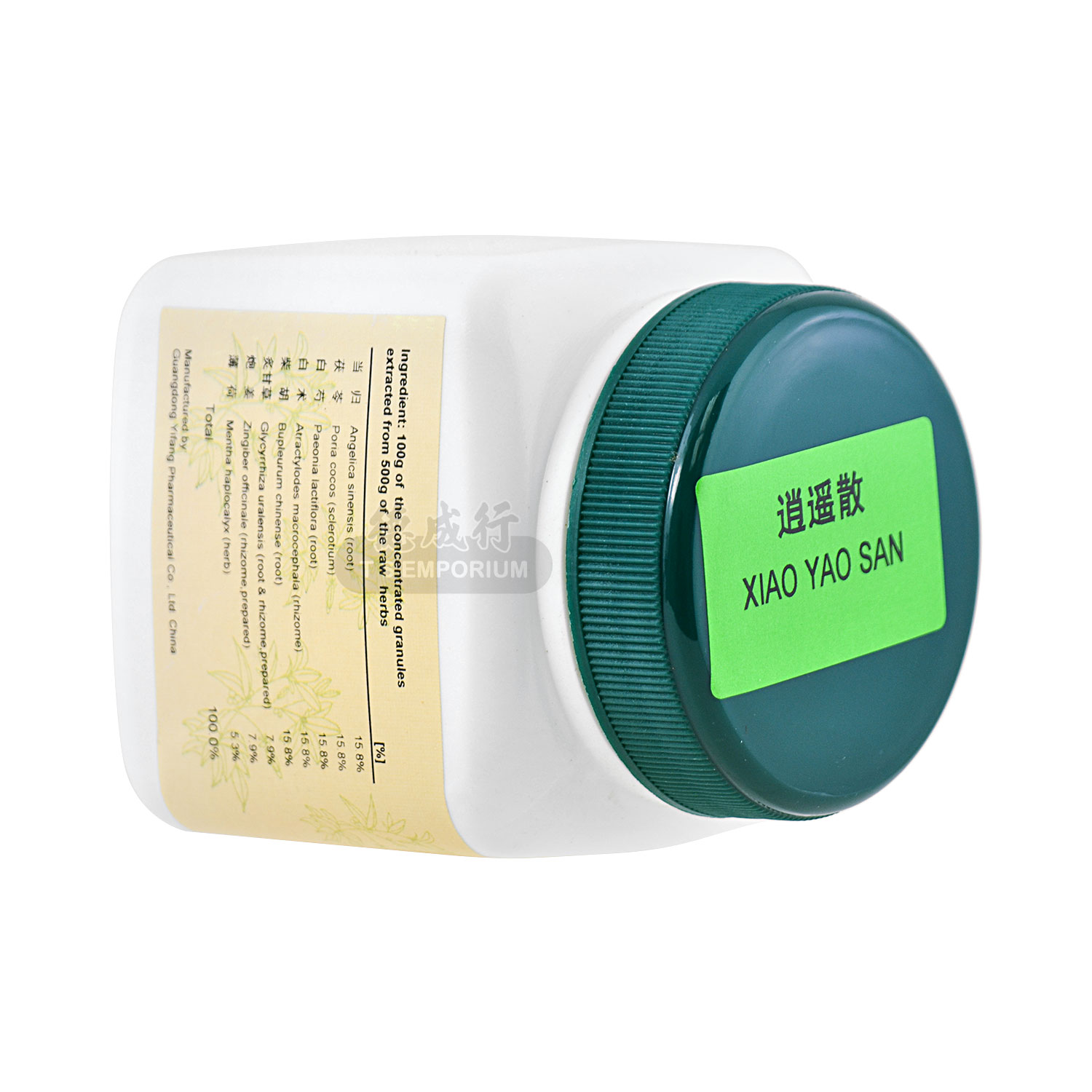 一方制药 浓缩中药粉 - 逍遥散 100g/3.5oz - 美国德成行