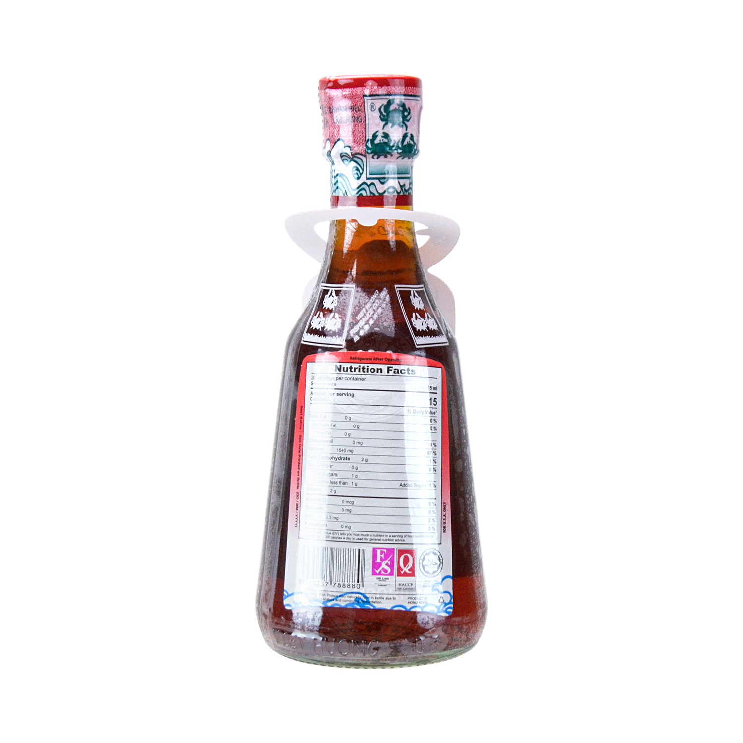 THREE CRABS BRAND Fish Sauce 300ml Tak Shing Hong