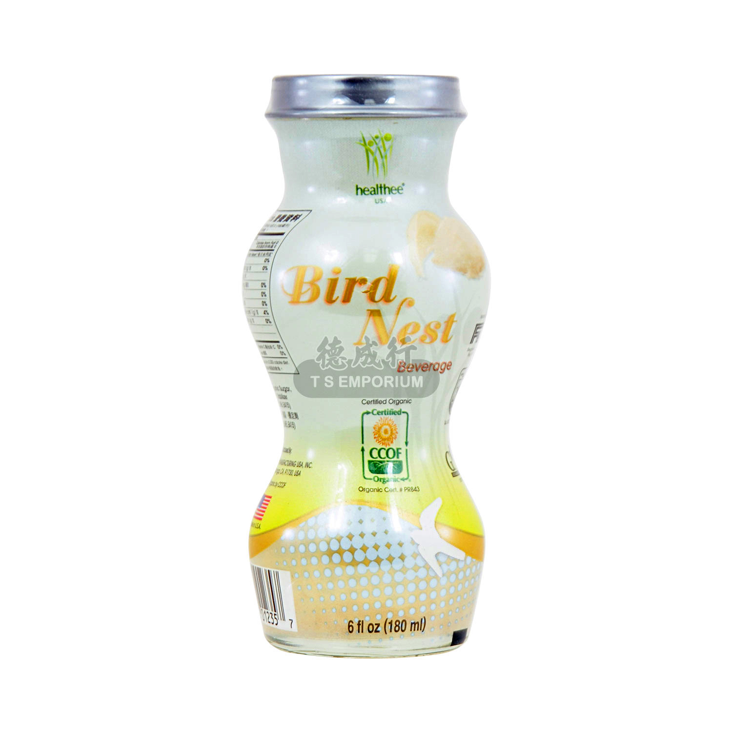 HEALTHEE Bird Nest Beverage, with Sugar 180ml Tak Shing Hong