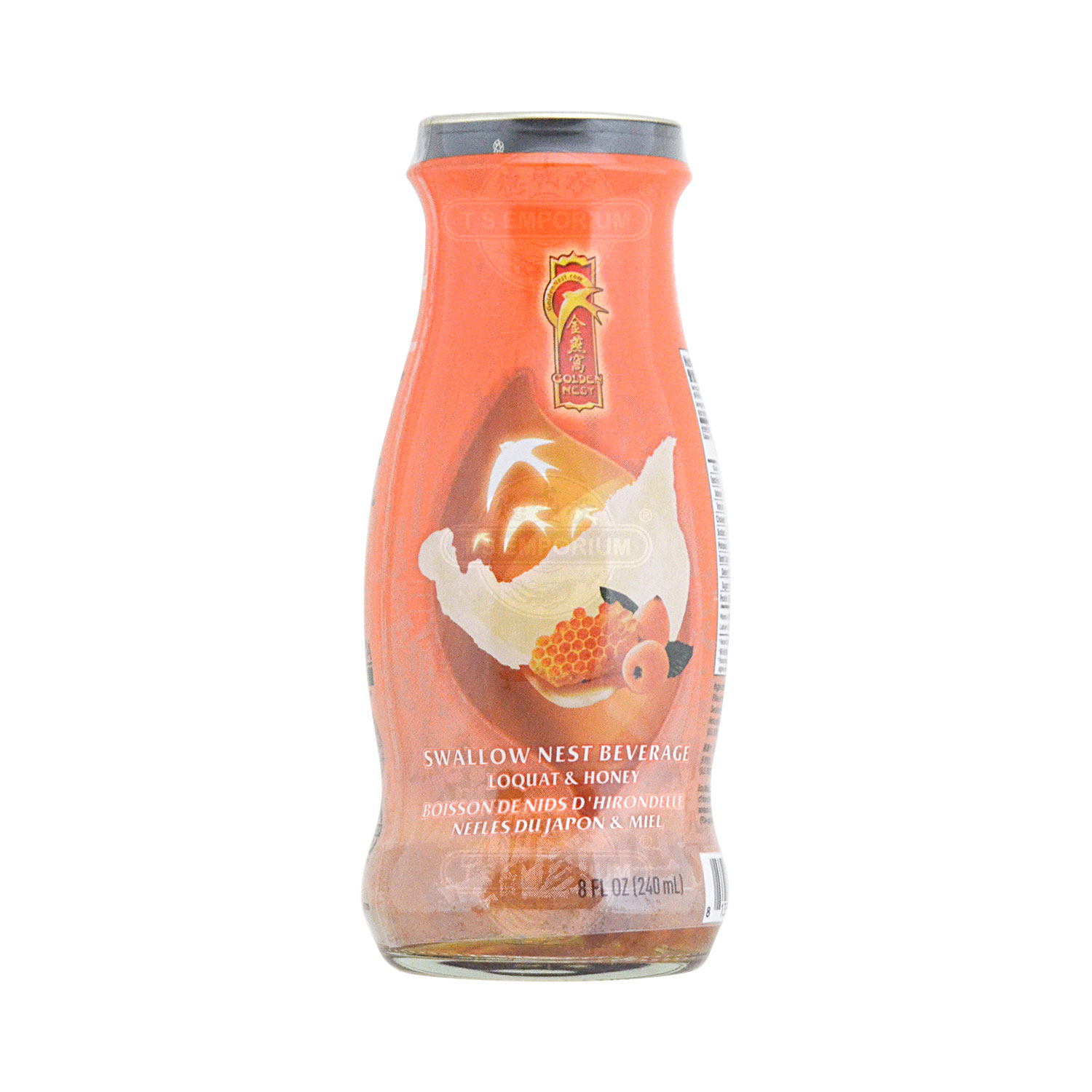GOLDE NEST Swallow Nest Loquat & Honey Flavor 240ml Tak Shing Hong