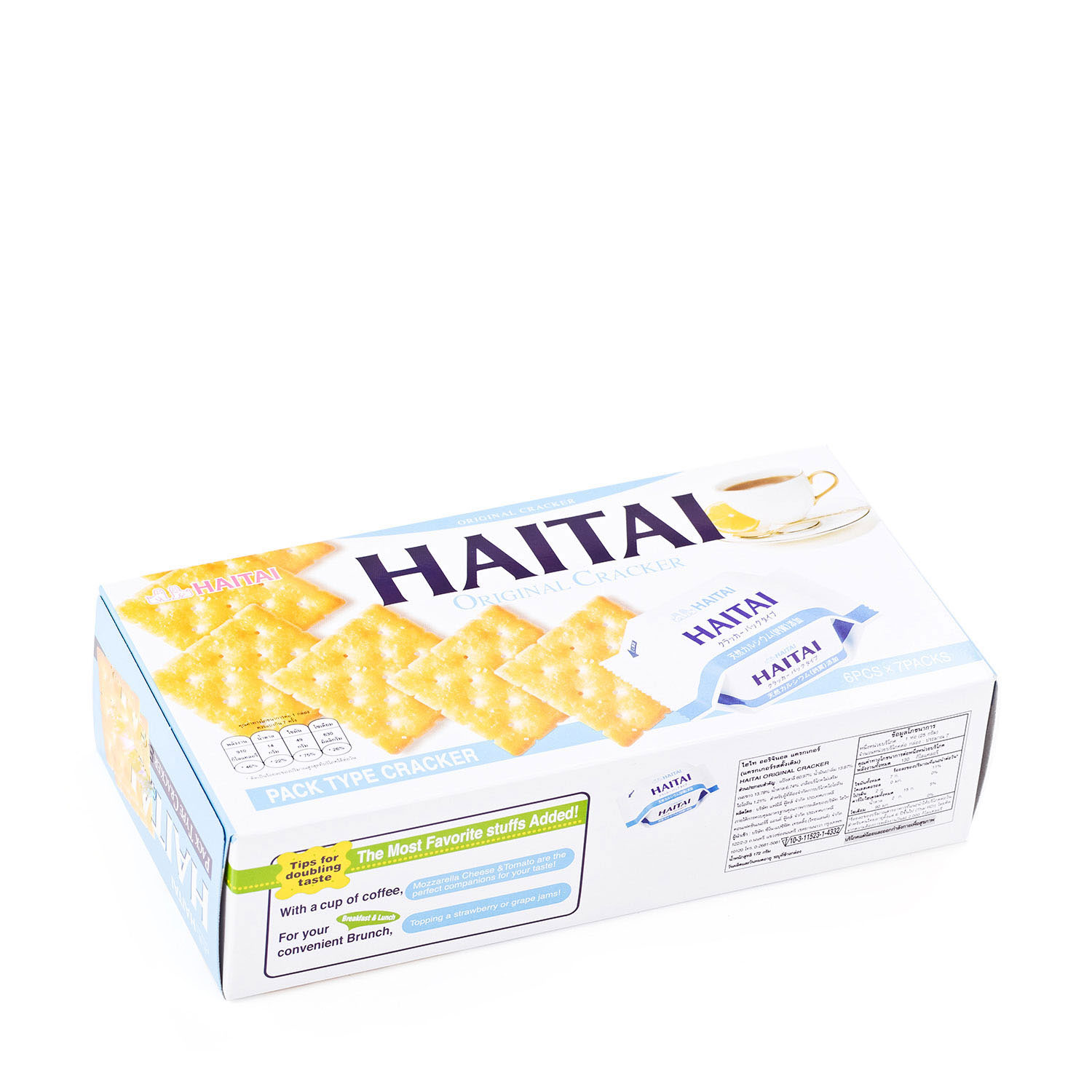 HAITAI Original Cracker 6pcsx7packs Tak Shing Hong