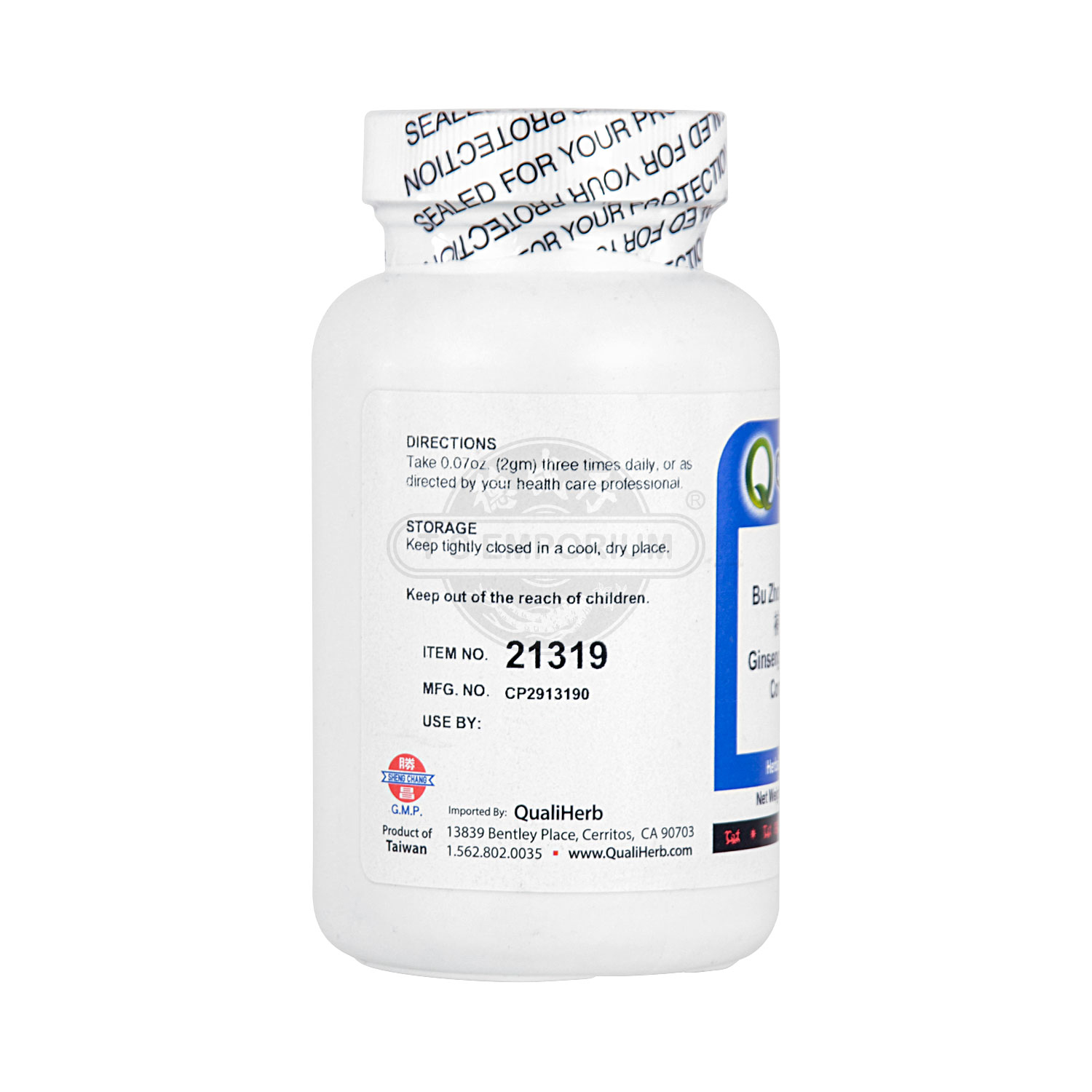 SHENG CHANG QualiHerb Bu Zhong Yi Qi Tang (Ginseng & Astragalus