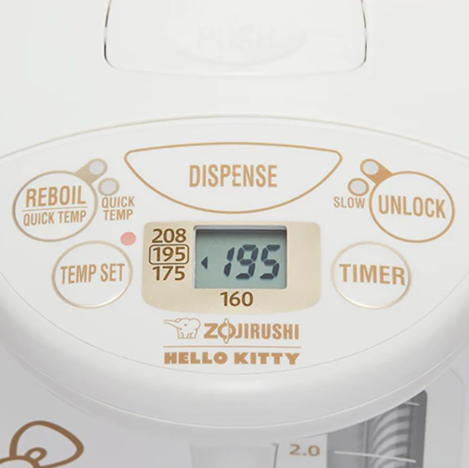 ZOJIRUSHI Hello Kitty Water Boiler & Warmer White 3.0L (CDWCC30KTWA) Tak Shing Hong
