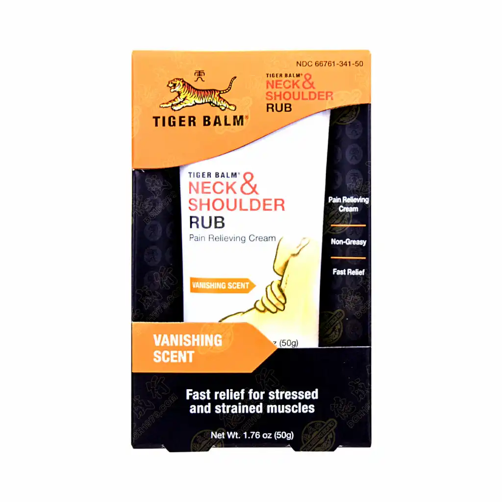 TIGER BALM Neck & Shoulder Rub Pain Relieving Cream 50g