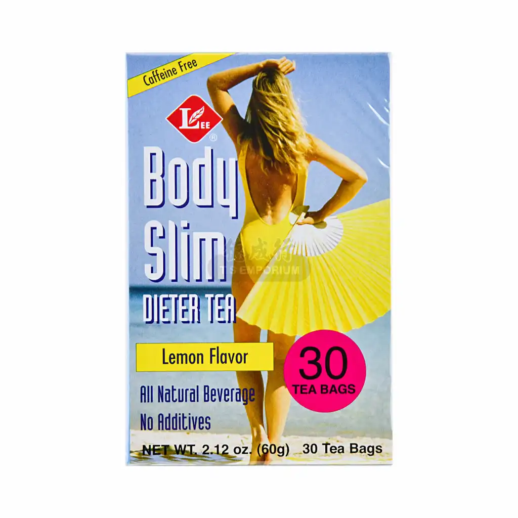 Uncle Lee's Body Slim Dieter Tea Lemon Flavor, Caffeine Free 60g/30 Tea Bags