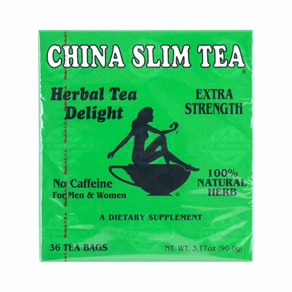 TEA POT BRAND China Slim Herbal Tea Extra Strength 36 Tea Bags / 90g 