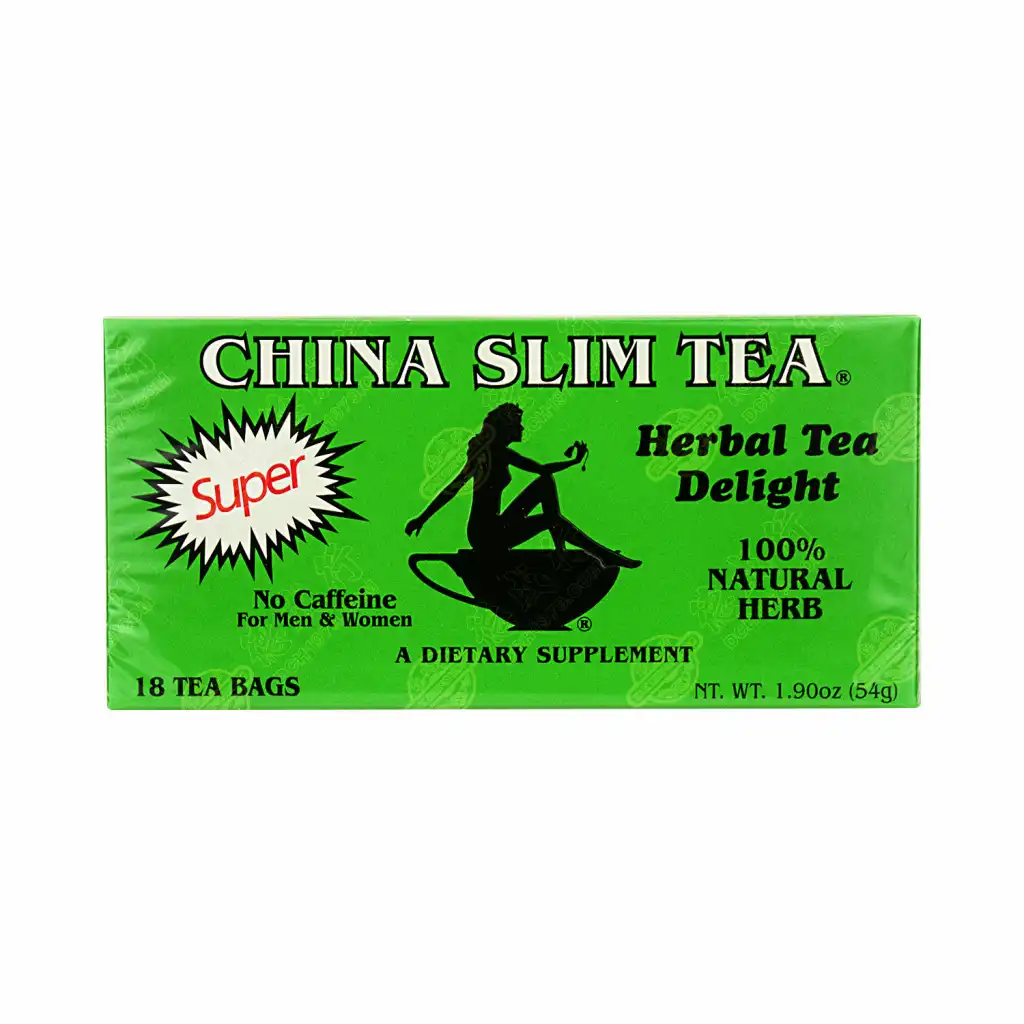 TEA POT BRAND China Slim Herbal Tea 18 Tea Bags / 54g