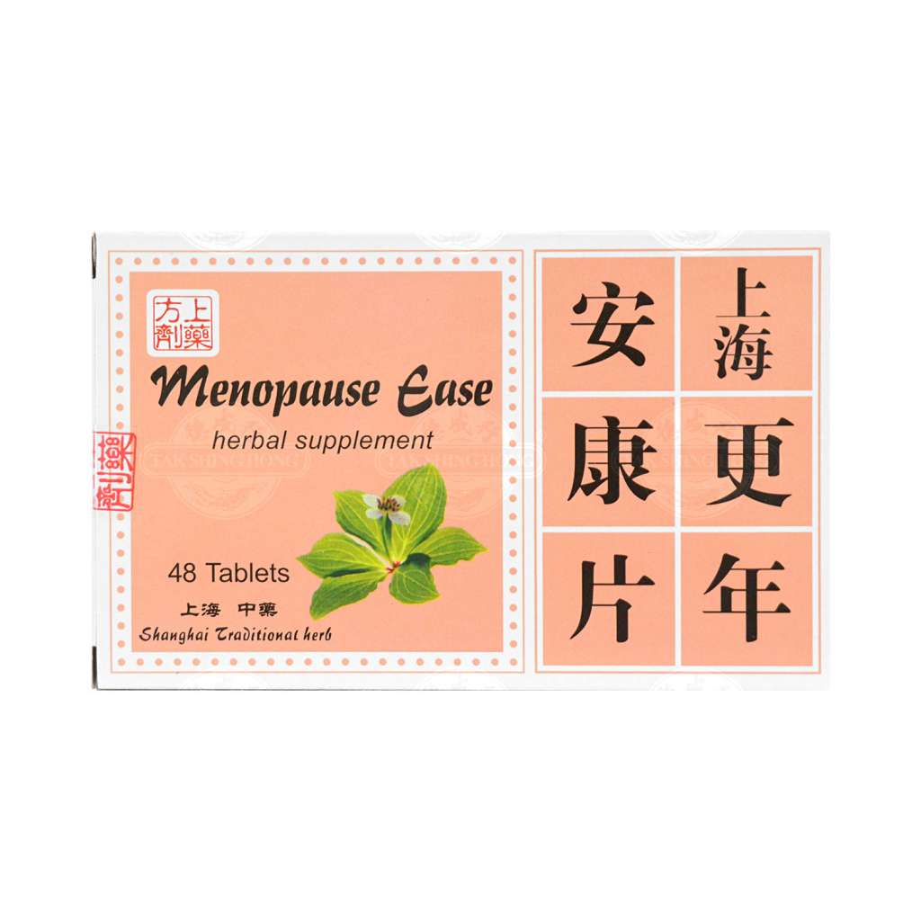 上药方剂 上海更年安康片 48片