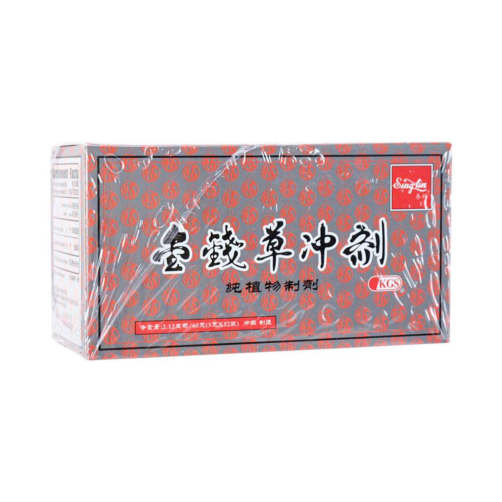 杏林金钱草冲剂纯植物制剂12袋入/60g - 美国德成行