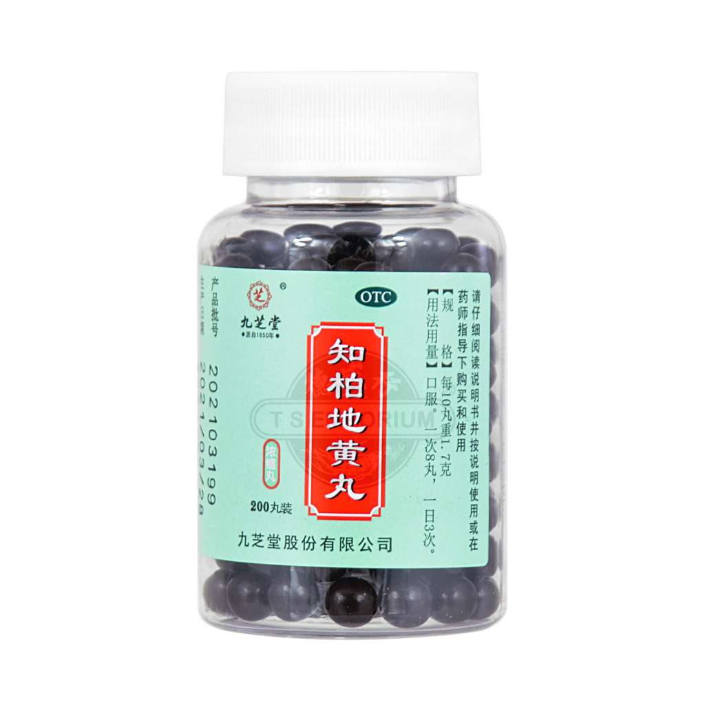 九芝堂知柏地黄丸0粒 美国德成行