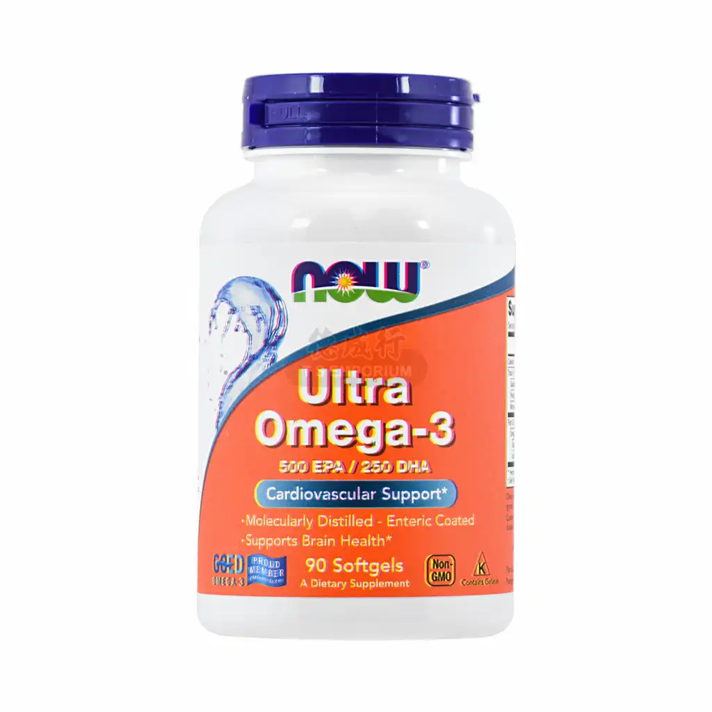 NOW美国诺奥 深海鱼油 欧米伽3 软胶囊 90粒