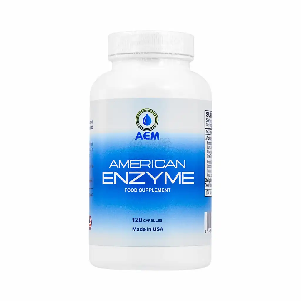 AEM American Enzyme Food Supplement 120capsules