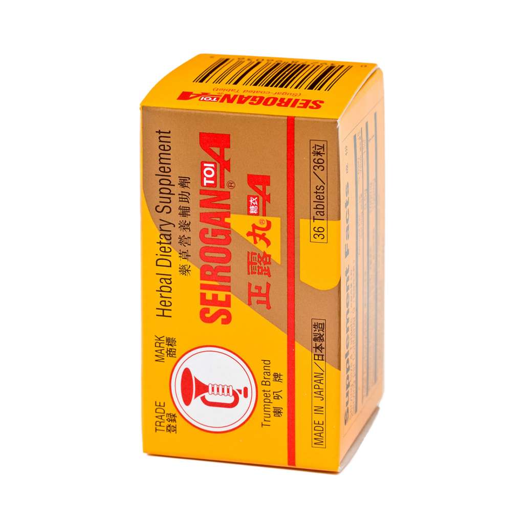 TRUMPET BRAND Seirogan Herbal Dietary Supplement (Sugarcoated) 36