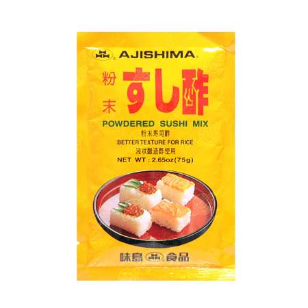 AJISHIMA Powdered Sushi Mix 75g 味岛 粉末壽司酢 75g 味島 粉末壽司酢 75g