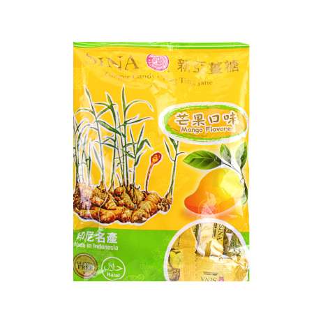 SINA Ginger Candy Mango Flavored 125g 新亚 姜糖(芒果口味) 125g 新亞 薑糖(芒果口味) 125g