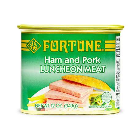 FORTUNE Ham and Pork Luncheon Meat 12oz 美国金华 火腿午餐肉 12oz 美國金華 火腿午餐肉 12oz
