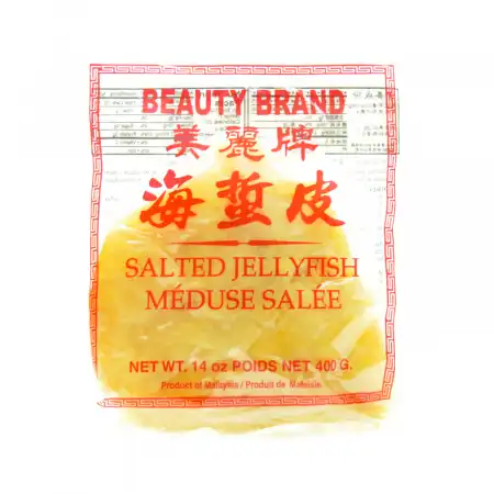 马来西亚美丽牌 海蜇皮 400g