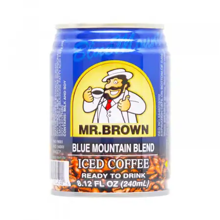 KING CAR Mr. Brown Iced Coffee Blue Mountain Blend 240ml