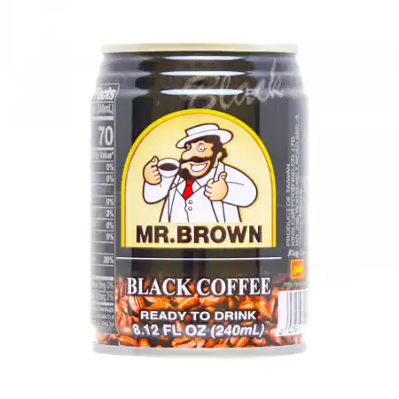 KING CAR Mr. Brown Black Coffee 240ml