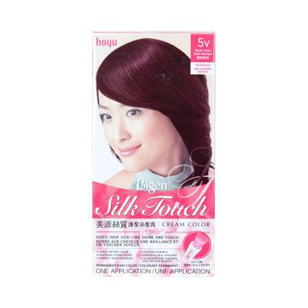 BIGEN Silk Touch Cream Color For Asian Hair (#5V Mystic Violet) 美源 丝质护发染发霜 (#5V 葡萄紫色 Mystic Violet) 美源 絲質護髮染髮霜 (#5V 葡萄紫色 Mystic Violet)