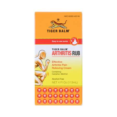 TIGER BALM Arthritis Rub (Effective Arthritis Pain Relieving Cream) 113ml 虎标 关节止痛膏 113ml 虎標 關節止痛膏 113ml