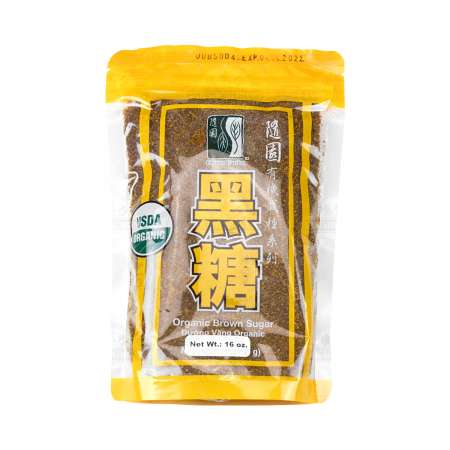 CHIMES GARDEN Organic Brown Sugar 16oz USDA 随园 有机黑糖 16oz