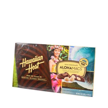 Hawaiian Host Macadamia Nuts Chocolate (14pcs) 7oz 夏威夷果仁朱古力 (14pcs) 7oz 夏威夷果仁朱古力 (14pcs) 7oz