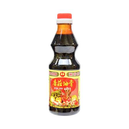 WAN JA SHAN Stir fry Sauce 500ml 台湾万家香 香菇油膏 500ml 台灣萬家香 香菇油膏 500ml