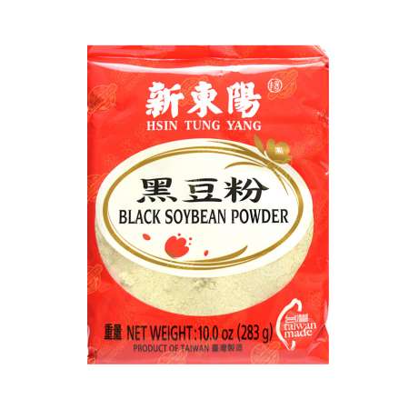 HSIN TUNG YANG Black Bean Powder 台湾新东阳 黑豆粉 10oz 台灣新東陽 黑豆粉 10oz