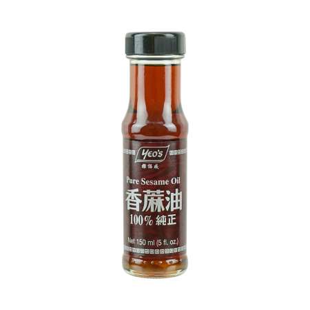 yeo’s 100% Pure Sesame Oil 150ml 杨协成 100％纯正香麻油 150ml 楊協成 100％純正香麻油 150ml