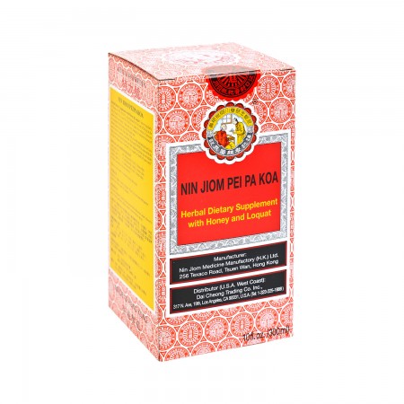京都念慈菴蜜炼川贝枇杷膏300ml 美国德成行