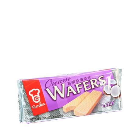 GARDEN Coconut Wafers 嘉顿 椰子威化 200g 嘉頓 椰子威化 200g