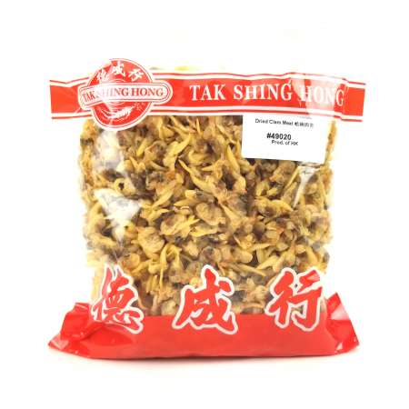 TAK SHING HONG Dried Clam Meat (Ge Li Gan) 16oz 德成行 蛤蜊干 16oz 德成行 蛤蜊幹 16oz