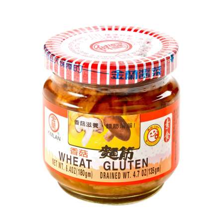 KL Wheat Gluten(S) 金兰 香菇面筋 6.4oz 金蘭 香菇面筋 6.4oz